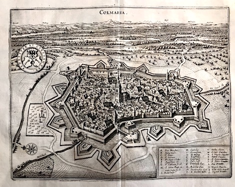 Merian Matthà¤us (1593-1650) Colmaria (Colmar) 1649 Francoforte 